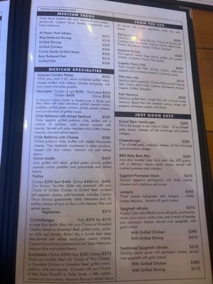 Menu photo 1 Captain Tony's Cabo San Lucas, BCS Menu photo 1 Captain Tony's Cabo San Lucas, BCS