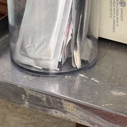 Certified Dermatology - Cart that holds sterile items filthy