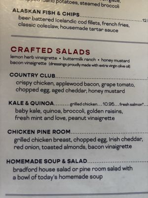 Menu photo 3 The Bradford Grill Tulsa, OK Menu photo 3 The Bradford Grill Tulsa, OK