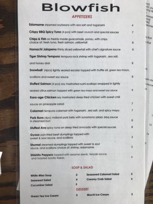 Menu photo 7 Blowfish Sushi & Ramen Chicago, IL Menu photo 7 Blowfish Sushi & Ramen Chicago, IL