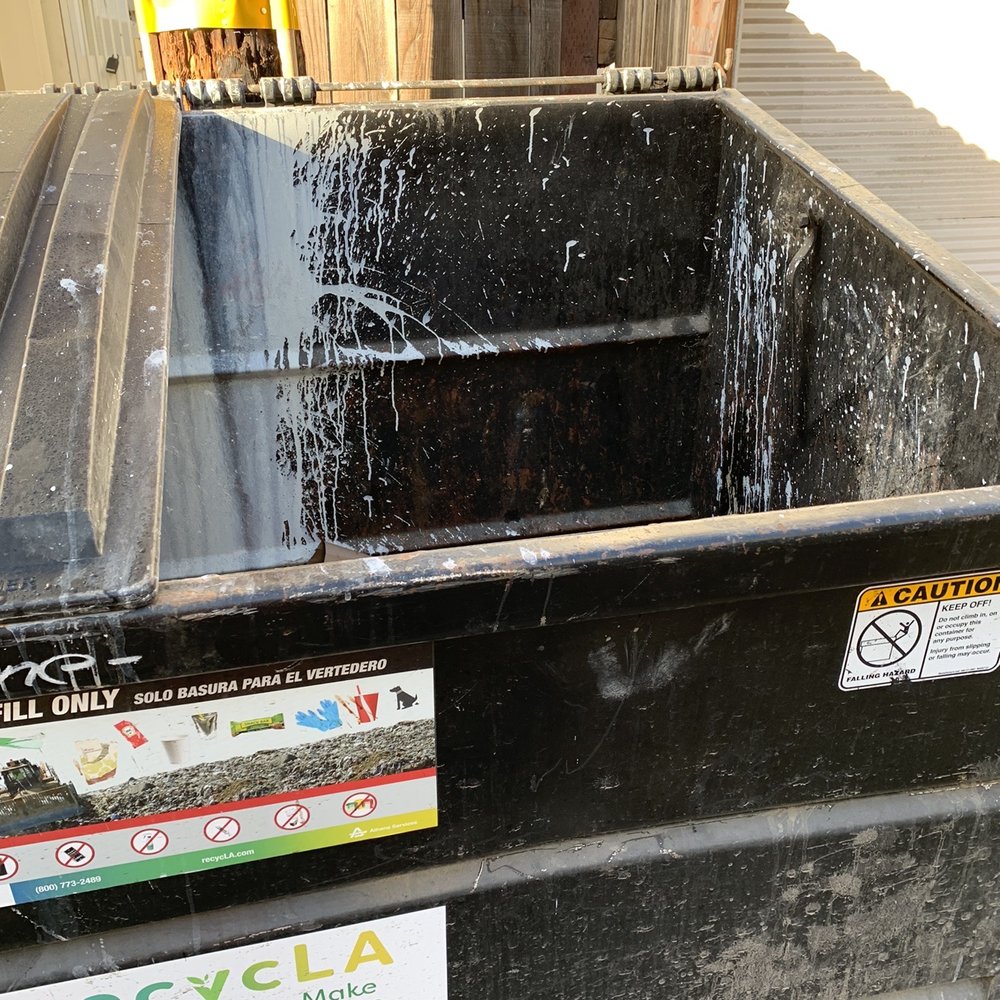 HZS Engineering & Construction - Cement all over our dumpster - Structural Engineers Near Me - Orange, California HZS Engineering & Construction - Cement all over our dumpster - Structural Engineers Near Me - Orange, California