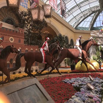 Sadelle's - Bellagio's atrium...horse racing-themed. - Breakfast & Brunch Near Me - Las Vegas, Nevada