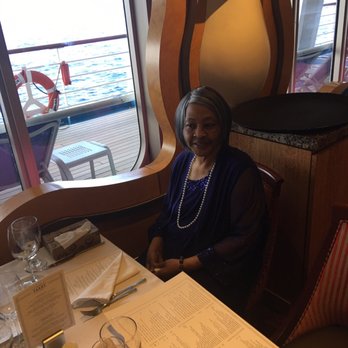 Carnival - My grandmother looking beautiful for captains dinner - Travel Services Near Me