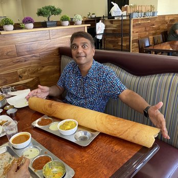 Tabla Indian Restaurant - Paper Dosa - 70 mm Dosa - Indian Near Me - San Mateo, California Tabla Indian Restaurant - Paper Dosa - 70 mm Dosa - Indian Near Me - San Mateo, California