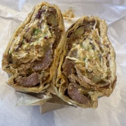 Red pepper goat wrap style Red pepper goat wrap style