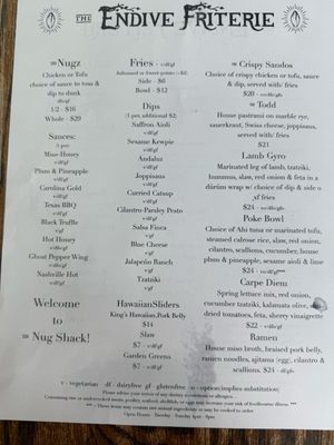 Menu photo 1 The Endive Eatery Richland, WA
