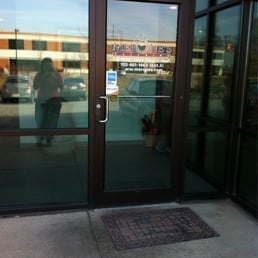Front door.