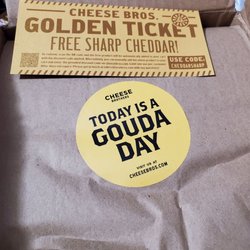 Cheese Brothers - Inside shipped package