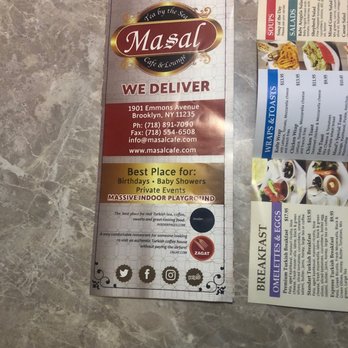 Masal Cafe - The menu of masal cafe - Turkish Near Me - Brooklyn, New York Masal Cafe - The menu of masal cafe - Turkish Near Me - Brooklyn, New York