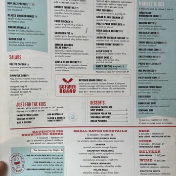 The Polite Pig - Menu - Barbeque Near Me - Orlando, Florida