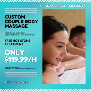 X Sun Massage - Massage Therapy Near Me - Miami, Florida