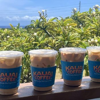 Kauai Coffee Company - Iced Macadamia Nut Latte - Coffee & Tea Near Me - Kalaheo, Hawaii Kauai Coffee Company - Iced Macadamia Nut Latte - Coffee & Tea Near Me - Kalaheo, Hawaii