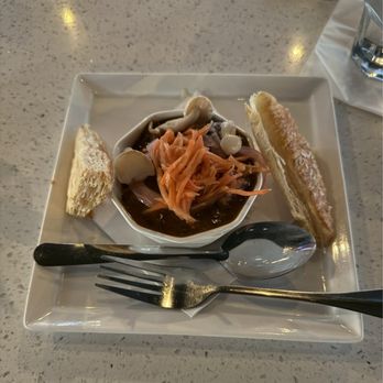 55 South - Beef stew (bourguignon?) - small but satisfying - Lounges Near Me - San Jose, California 55 South - Beef stew (bourguignon?) - small but satisfying - Lounges Near Me - San Jose, California