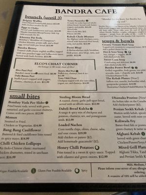 Menu photo 1 Bandra Cafe Surrey, BC