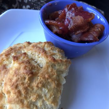 Biscuit Head - Biscuit a candied kind of bacon. - Cafes Near Me - Asheville, North Carolina