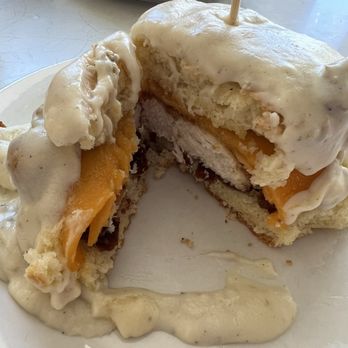 Big Bad Breakfast - Greystone - Mother of All Biscuits - added gravy - Breakfast & Brunch Near Me - Birmingham, Alabama