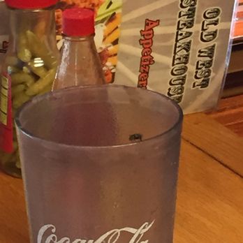 Old West Steakhouse - a glass of coke - New American Near Me - Mckenzie, Tennessee