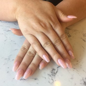 Classic Nails - So pretty and pink. Glitter Shellac top coat3 - Nail Salons Near Me - Gresham, Oregon