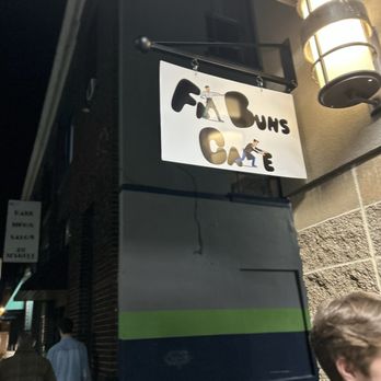 Fat Buns Cafe - Sign - Coffee & Tea Near Me - Mount Vernon, Washington