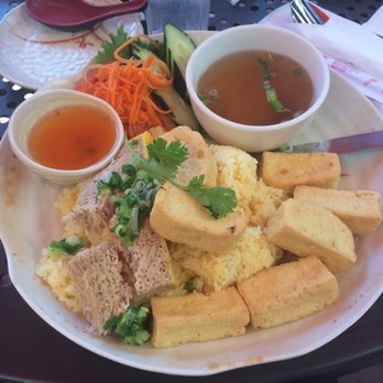 PhoTasia - Rice Dish - Tofu and Egg Quiche - Vietnamese Near Me - Irvine, California PhoTasia - Rice Dish - Tofu and Egg Quiche - Vietnamese Near Me - Irvine, California
