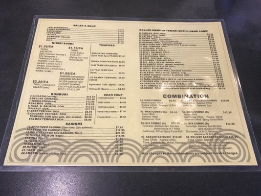 Menu photo 4 Guildford Sushi House Surrey, BC
