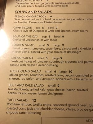 Menu photo 3 The Phoenix Bend, OR Menu photo 3 The Phoenix Bend, OR