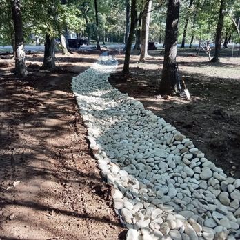 Epic Landscape - a river bed in the middle of a park - Landscape Architects or Designers Near Me
