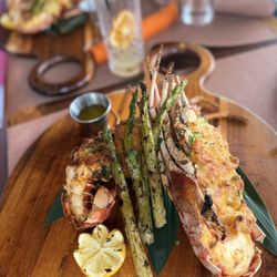 Karma Beach Lounge - Lobster with baked Mac n cheese