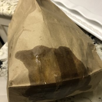 Boston Bagel Cafe - Messy bag so full it was overflowing - Sandwiches Near Me - Fort Lauderdale, Florida