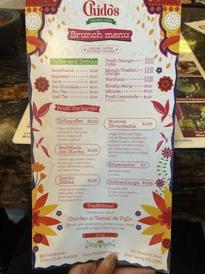 Menu photo 3 Chido's Tex-Mex Grill Laurel, MD