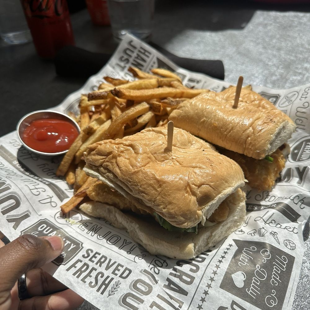Long Beach Fish Grill - Fried chicken sandwich - Seafood Near Me - Torrance, California Long Beach Fish Grill - Fried chicken sandwich - Seafood Near Me - Torrance, California