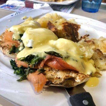 Somerset Diner - The Nova Scotia Breakfast Benedict - Diners Near Me - Somerset, New Jersey