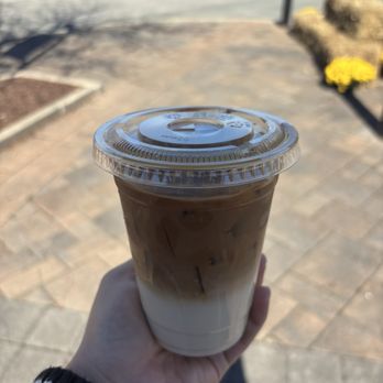 Aaktun - pistachio blanc iced latte - Coffee & Tea Near Me - Clayton, North Carolina