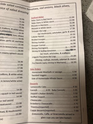 Menu photo 4 Rizzo Brothers Rock Hill, SC