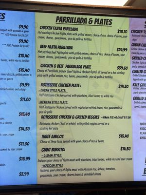 Menu photo 4 El Rey Taqueria Houston, TX