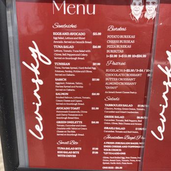 Levinsky - Menu - Juice Bars & Smoothies Near Me - West Hollywood, California