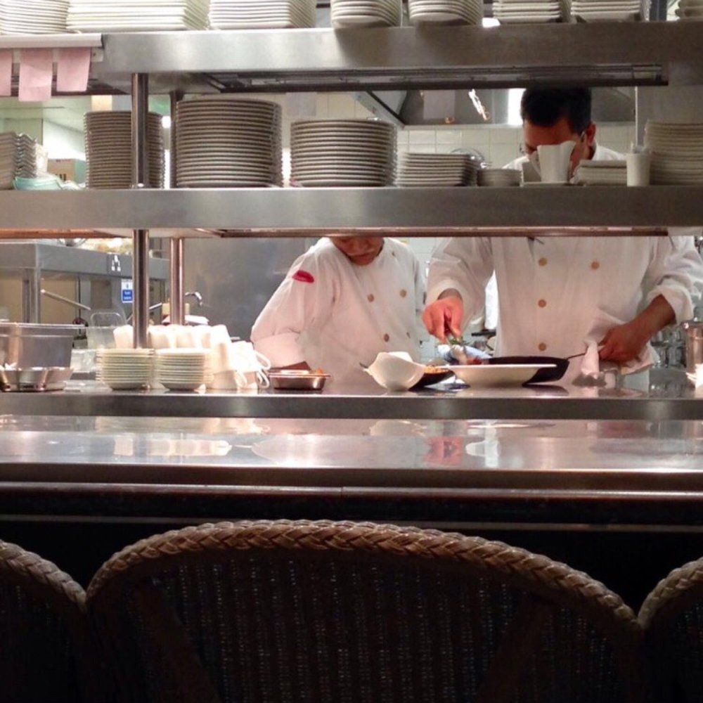 Mr Todiwala's Kitchen - The view from our Chef's Table - Indian Near Me - Colnbrook, SLG Mr Todiwala's Kitchen - The view from our Chef's Table - Indian Near Me - Colnbrook, SLG