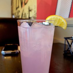 Flancer's Incredible Sandwiches & Pizza - Spiked Prickly Pear Lemonade.