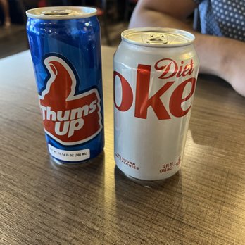 Dosa Place - Phoenix, AZ - Thumbs Up vs Diet Coke - Indian Near Me - Phoenix, Arizona