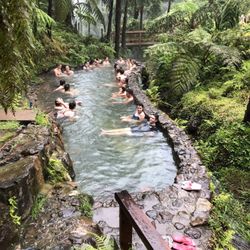 Centro de Interpretação Ambiental Caldeira Velha - Warmest pool close to source