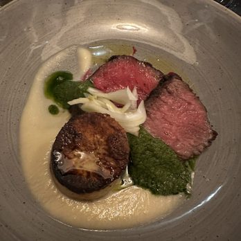 Mezzanotte - Bistecca from the Nonnakase experience. The only picture I took from the whole 9 course dinner. 10/10 would recommend. - Italian Near Me - Seattle, Washington