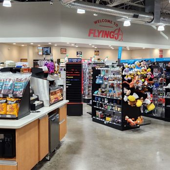 Flying J travel Center - the inside of the store - Fuel Docks Near Me - Olympia, Washington