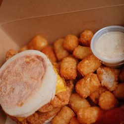 Lil Chic Sandwich& Cajun tots