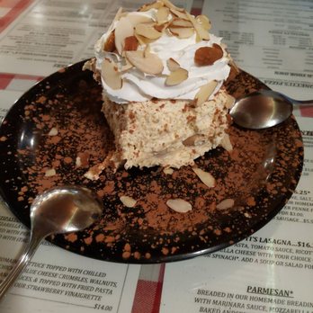 Mama Cella's - Tiramisu, yum! Ate all of my Fettuccine so I get dessert! BTW, dinner was fabulous! Will definitely stop back in next time we're here! - Italian Near Me - San Diego, California Mama Cella's - Tiramisu, yum! Ate all of my Fettuccine so I get dessert! BTW, dinner was fabulous! Will definitely stop back in next time we're here! - Italian Near Me - San Diego, California