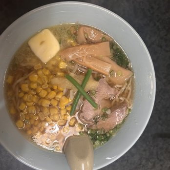 Toshi's Ramen - Butter Nin-Niku with Corn - Ramen Near Me - Eugene, Oregon