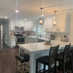 Nicks Pro Painting - Kitchen cabinets refinishing in Milford.
2020