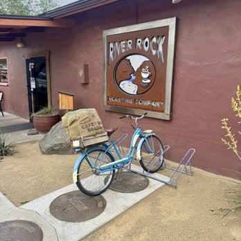 River Rock Roasting Co - Nice bike - Coffee & Tea Near Me - La Verkin, Utah