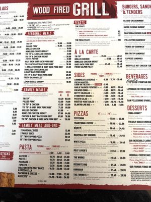 Menu photo 3 Stonefire Grill Pasadena, CA