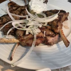 Athen Restaurant - Grill lamb chops - thick cut