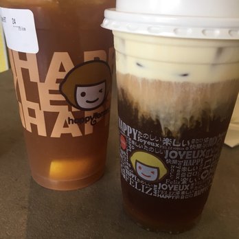 Happy Lemon - Milk tea with salted cheese and fresh lemon black tea - Bubble Tea Near Me - Fremont, California Happy Lemon - Milk tea with salted cheese and fresh lemon black tea - Bubble Tea Near Me - Fremont, California